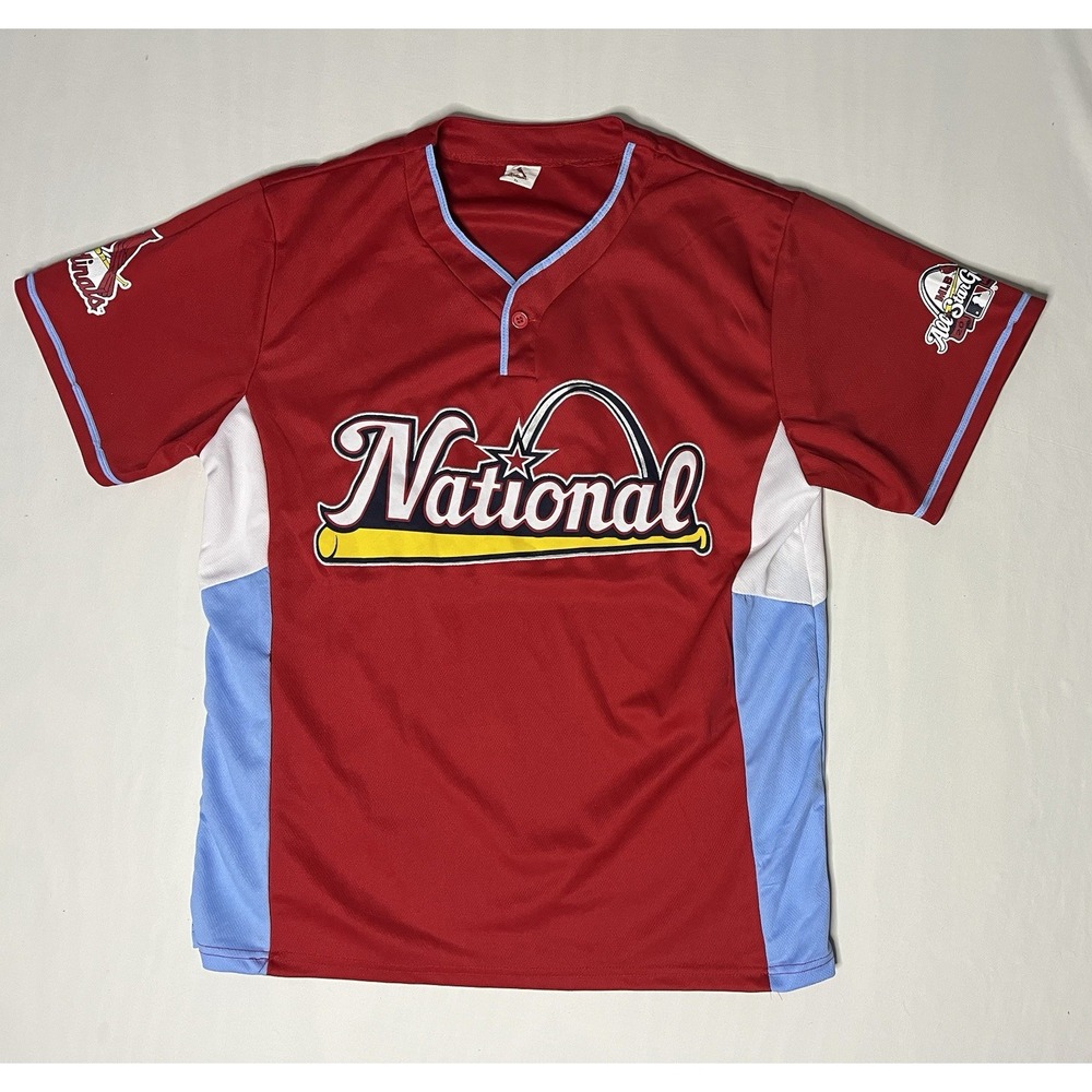 2009 St Louis Cardinals National League ASG Promotional Jersey Men's XL Red MLB